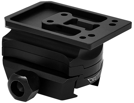 [656813113415] Warne 6105M Red-Dot Riser Holosun AEMS Tactical Black Anodized