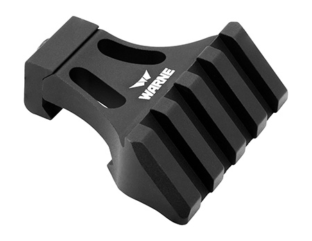 [656813103867] Warne A645TW Side Mount Adapter  Black Aluminum 45 Degree Angle