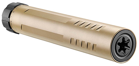 [845737016159] FN 96100717 Rush TI 9mm Luger 1.375" Flat Dark Earth Aluminum/Titanium 1/2"-28 tpi