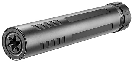 [845737016142] FN 96100718 Rush TI 9mm Luger 1.375" Black Aluminum/Titanium 1/2"-28 tpi
