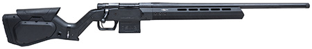 [682146879704] Howa HHERA65CHBBLK M1500 Hera 6.5 Creedmoor 5+1 24" Heavy Threaded Barrel, Black Rec, Black Hera H7 Chassis Stock