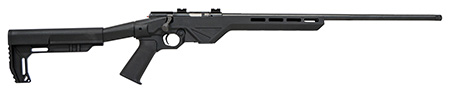 [682146832037] Citadel CIT17HMRBLT Trakr  17 HMR 5+1 21" Blued Steel Barrel  &  Receiver, Lightweight Synthetic Black Synthetic Stock