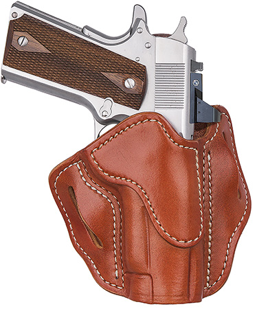[816161024355] 1791 Gunleather ORBH1SCBRR BH1S Optic Ready OWB Classic Brown Leather Belt Slide Fits 1911 Fits 3.5-4.25" Barrel Right Hand