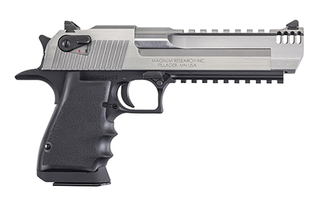 [761226088110] Magnum Research DE44ASIMB Desert Eagle Mark XIX L6 44 Rem Mag 6" 8+1 Black Hardcoat Anodized Aluminum Frame Stainless Steel Slide Black Polymer Grip