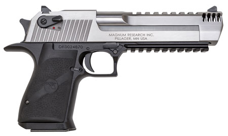 [761226088127] Magnum Research DE357ASIMB Desert Eagle Mark XIX L6 357 Mag 6" 9+1 Black Hardcoat Anodized Aluminum Frame Stainless Steel Slide Black Polymer Grip