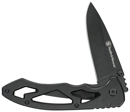 [028634707195] Uncle Henry CK400LCP Skeletonized  Large 3" Folding Drop Point Plain Stainless Steel Blade 4.40" Handle Includes Pocket Clip