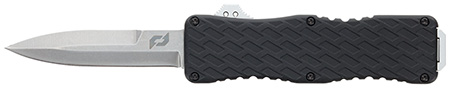 [661120651024] Schrade 1135967 Uproar  D/A OTF Bayonet Plain Satin D2 Steel Blade 4.25" Aluminum Handle