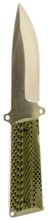 [761226088134] Magnum Research KNIFE1911 1911  9" Clip Point Plain 420 Stainless Steel G10 Gray/Green Handle Fixed