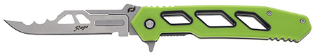 [661120656982] Schrade 1197646 Isolate Enrage 8 3" Scalpel Plain Satin 420A Steel Blade, Green Non-Slip Carbon Fiber Handle, Includes Blade Removal Tool/Case/Sheath/
