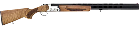 [796167791799] Iver Johnson Arms IJ60028LW28S IJ600 Lightweight Full Size 28 Gauge Break Open 3" 2rd 28" Black Over/Under Vent Rib Barrel, Silver Engraved Aluminum Receiver, Fixed Walnut Wood Stock, Ambidextrous