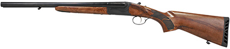 [610406807617] Iver Johnson Arms IJ800-20 IJ800  12 Gauge Break Open 3" 2 Shot 20" Black Side By Side Barrel, Black Steel Receiver, Fixed Walnut Wood Stock, Ambidextrous
