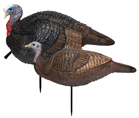 [010135690755] Primos 69075 Lil' Gobblestopper Jake  &  Hen Combo Turkey Species Multi Color