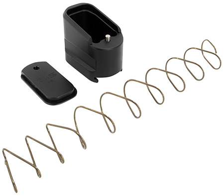 [853465008193] Shield Arms SAS15ME5BLK Magazine Extension  5rd Compatible w/ Shield Arms S15 Magazine, Black Anodized Aluminum