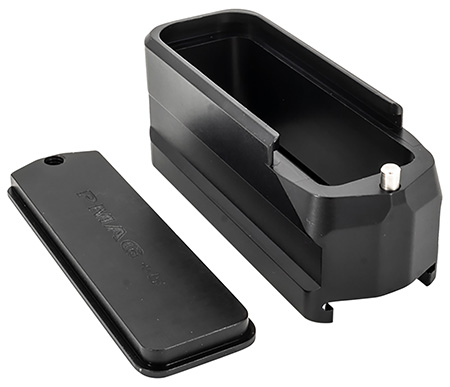 [853465008711] Shield Arms SAMEPMAG5BLK Magazine Extension  5rd Compatible w/ Magpul PMAG Gen M3 Black Anodized Aluminum