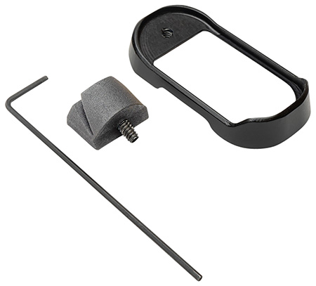 [853465008988] Shield Arms G43X48MAGWELLBLK Magwell  Compatible w/Glock 43X/48, Black Anodized Aluminum