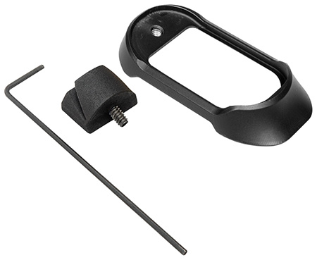 [850029544913] Shield Arms G43X48MAGWELLPRMBLK Premium Magwell  Compatible w/Glock 43X/48, Black Anodized Aluminum