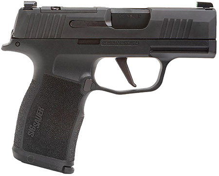 [798681663866] Sig Sauer 365X9BXR3P10 P365X  9mm Luger 10+1 3.10" Black Barrel, Black Nitron Optic Ready/Serrated SS Slide, Black SS Frame w/Beavertail, Black Polymer Grips