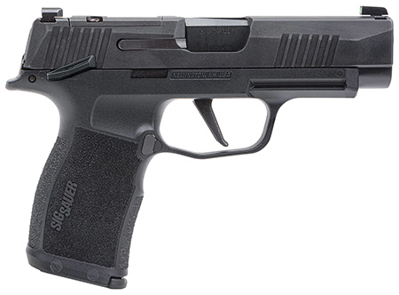 [798681663910] Sig Sauer 365XL9BXR3PMS10 P365XL *MA Compliant 9mm Luger 10+1 3.70" Black Barrel, Black Nitron Optic Ready/Serrated SS Slide, Black SS Frame w/Beavertail  &   Black Polymer Grips