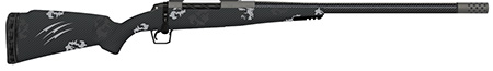 [853418900062] Fierce Firearms ROG65PRC22GP Carbon Rogue  Full Size 6.5 PRC 3+1 22" Hand Lapped/Match Grade Threaded Barrel, Glacier Cerakote Steel Receiver, Phantom Camo Fierce Rogue Carbon Fiber Stock