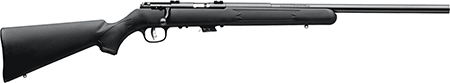 [062654267246] Savage Arms 26724 Mark II FV Full Size 17 HM2 5+1 21" Black Satin Heavy Button Rifled Barrel, Satin Black Drilled  &  Tapped Carbon Steel Receiver, Matte Black Fixed Synthetic Stock, Right Hand