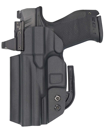 [840339712140] C & G Holsters 1214100 Covert  IWB Black Kydex Belt Clip Fits Walther PDP 4" Right Hand