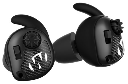 [888151014448] Walker's GWPSLCR Silencer Electronic Ear Buds 25 dB In The Ear Matte Black/Carbon Fiber