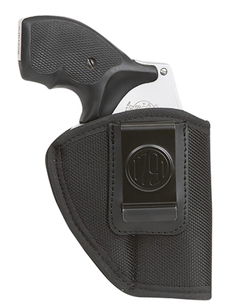 [810102210562] 1791 Gunleather PNIWB2BLKR Premium Nylon  IWB Size 02 Black Ballistic Nylon Belt Clip Right Hand