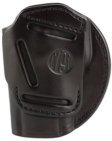 [810102210470] 1791 Gunleather 3WH6SBRA 3-Way  IWB/OWB Size 06 Signature Brown Leather Belt Loop Fits Beretta 92 Fits Walther PPQ Fits Sig P320 Ambidextrous Hand