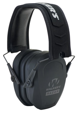[888151014738] Walker's GWPRSMPAS Razor Slim Passive Muff 27 dB Over the Head Black Polymer