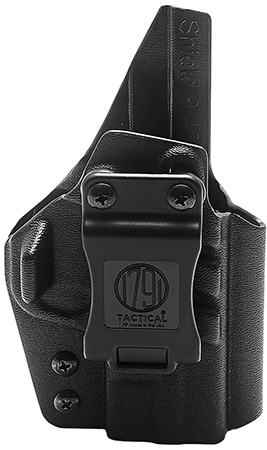 [810102212054] 1791 Gunleather TACIWBG2CG3BLKR Tactical Kydex  IWB Black Kydex Belt Clip Fits Taurus G2C/G3 Right Hand