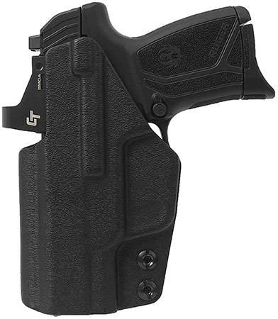 [810102210395] 1791 Gunleather TACIWBMAX9BLKR Tactical Kydex  IWB Black Kydex Belt Clip Fits Ruger Max-9 Right Hand
