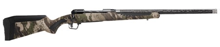 [011356580207] Savage Arms 58020 110 UltraLite 6.5 PRC 2+1 22" Threaded Carbon Fiber Wrapped Barrel, Black Melonite Rec, Woodland Camo AccuStock with AccuFit