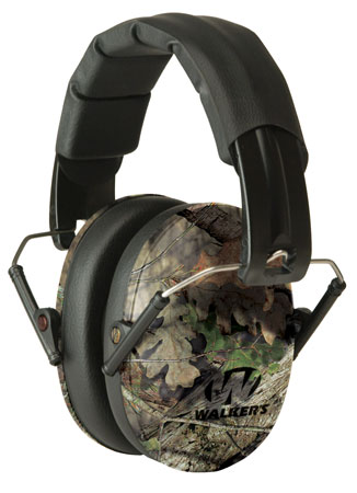 [888151011201] Walker's GWPFPM1CMO Pro Low Profile Passive Muff 22 dB Over the Head Mossy Oak/Black Polymer