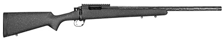 [843068135105] Proof Research 135105 Glacier  Full Size 7mm PRC 4+1 24" Carbon Fiber Match Grade Threaded Barrel, Black Cerakote w/Picatinny Rail Steel Receiver, Fixed PROOF Hunter Black Granite Carbon Fiber Stock