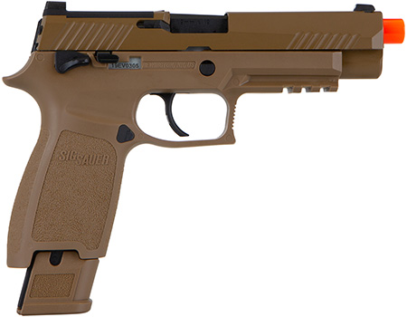 [798681605064] Sig Sauer Airguns AIRPFM17 Proforce M17 Air Soft CO2 6mm 21+1 Coyote Polymer Grips