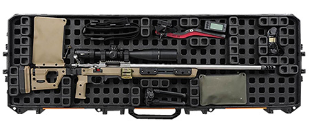 [840815143147] Magpul MAG1302BLK DAKA Grid Organizer Black Polypropylene for Pelican 800 Vault Double Rifle Case