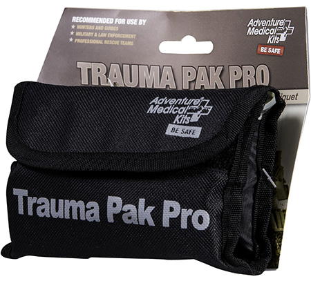 [707708002939] Adventure Medical Kits 20640293 Trauma Pak Pro  Stop Bleeding Black
