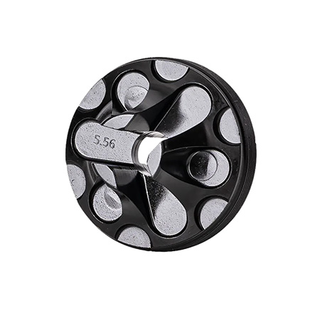 [859383006747] Rugged Suppressors FC007 Flash Hider Front Cap  5.56mm, Black Steel