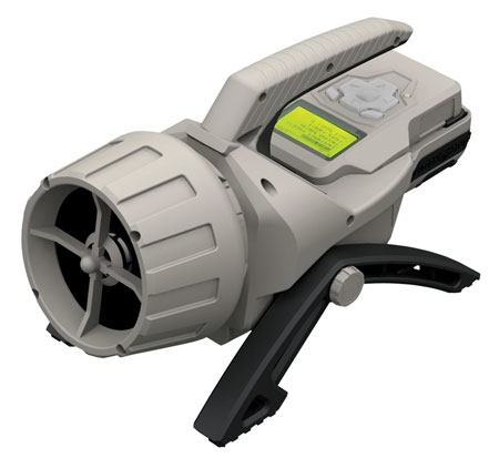 [888151014479] Western Rivers MP100 Mantis Pro 100 Electronic Call Multiple Sounds Attracts Predators Features Remote Control Gray ABS Plastic