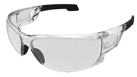 [781513663677] Mechanix Wear VNS10AABU Type-N  OSFA Clear Lens Anti-Scratch Black Frame
