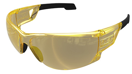 [781513665480] Mechanix Wear VNS30ACBU Type-N  OSFA Amber Lens Anti-Scratch Black Frame