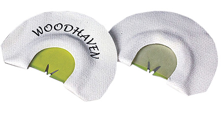 [854627000079] Woodhaven WH007 Hornet  Diaphragm Call Double Reed Attracts Turkey White