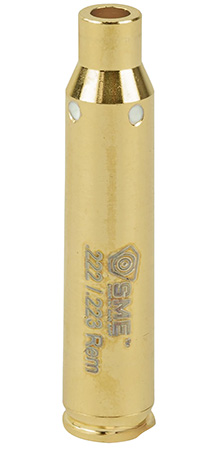 [813628014522] SME XSIBL222 Sight-Rite Laser Bore Sighting System 222/223 Rem Brass Casing