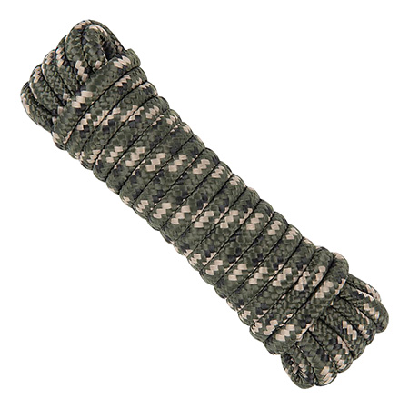 [026509069201] Vanish 5906 Multipurpose Outdoor Rope  16-Carrier Braided Strands 25'
