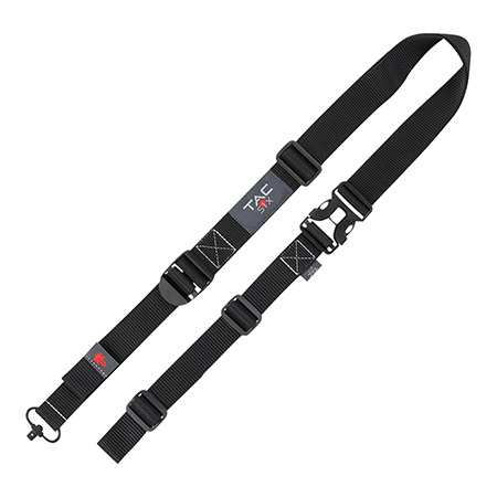 [026509068624] Tac Six 8493 Citadel Double Point Sling Black Adjustable Rifle