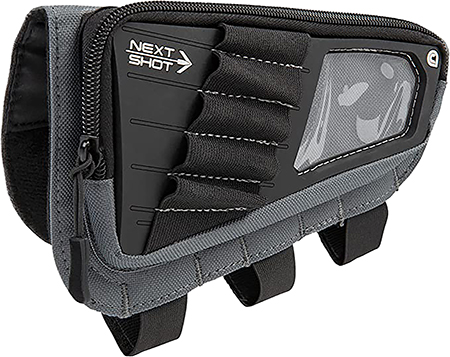 [026509069447] Allen 8528 Next Shot Cody Buttstock Pouch 223-300 Win Magnum Gray 5rd Rifle