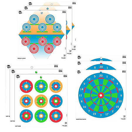 [026509067900] EZ-Aim 15638 Plinking The Day Away  Paper Works w/Handgun/Shotgun/Airsoft Gun/BB Guns/Pellet Gun 12 x 12 12 Pack