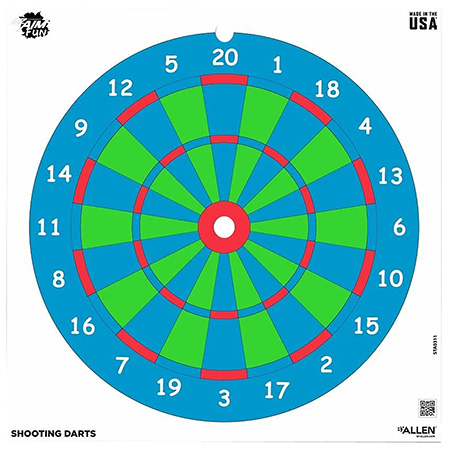 [026509067924] EZ-Aim 15640 Triggering More Fun  Wall Paper Handgun Works w/Handgun/Shotgun/Airsoft Gun/BB Guns/Pellet Gun 12 x 12 Multi-Color 9 Pack