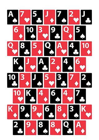 [026509068105] EZ-Aim 15655 House of Cards  Wall Paper Handgun Works w/Handgun/Shotgun/Airsoft Gun/BB Guns/Pellet Gun 23" x 35" Black/Red/White 3 Pack