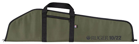 [026509068433] Ruger 283-40 Ruger 10/22 Rifle Case 40" Rifle Case Lockable Zipper Olive w/Ruger Logo